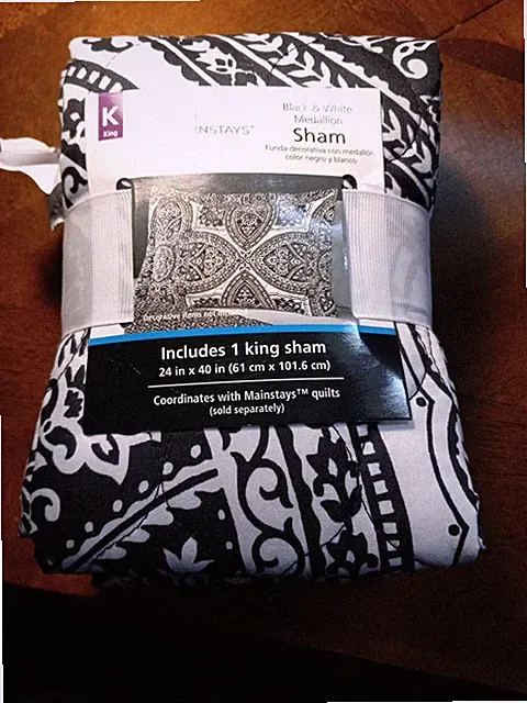 Soft Decorative King Size Pillow Sham (24x40") BRAND NEW UNOPENED